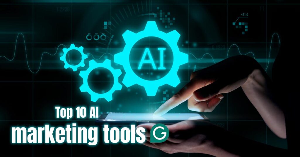 top 10 AI marketing tools